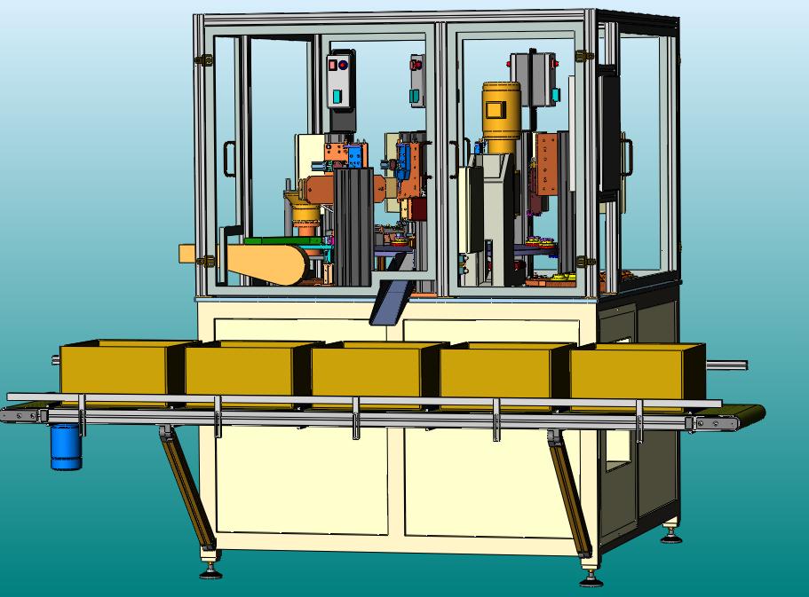 Machine automatique d'assemblage rivetage